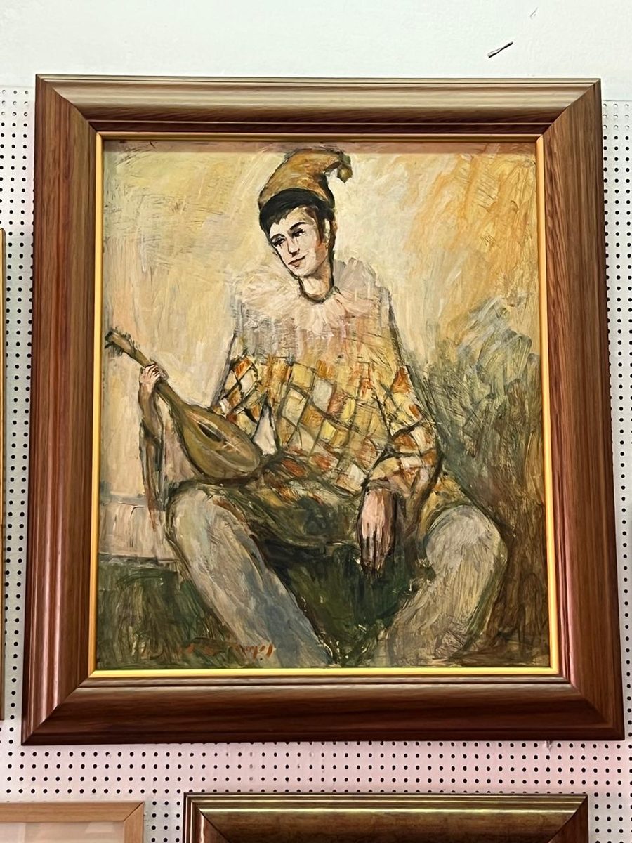 Arlequín con Mandolina