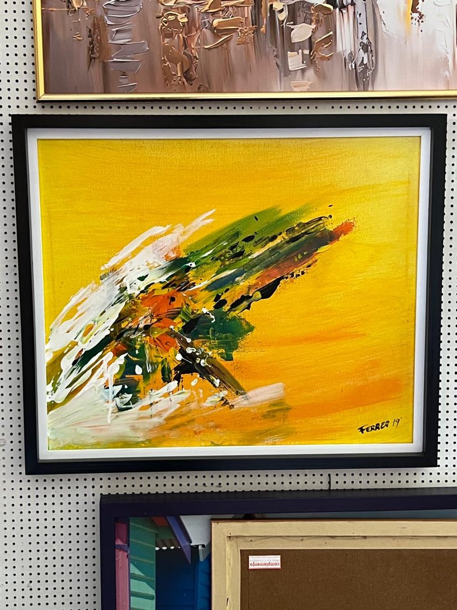 Abstracto Amarillo