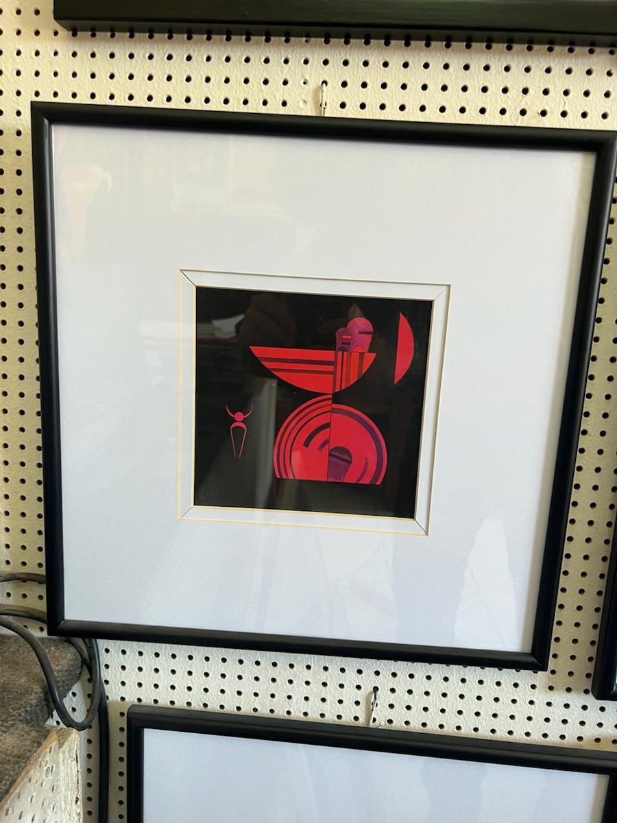 Composición Roja — Kandinsky