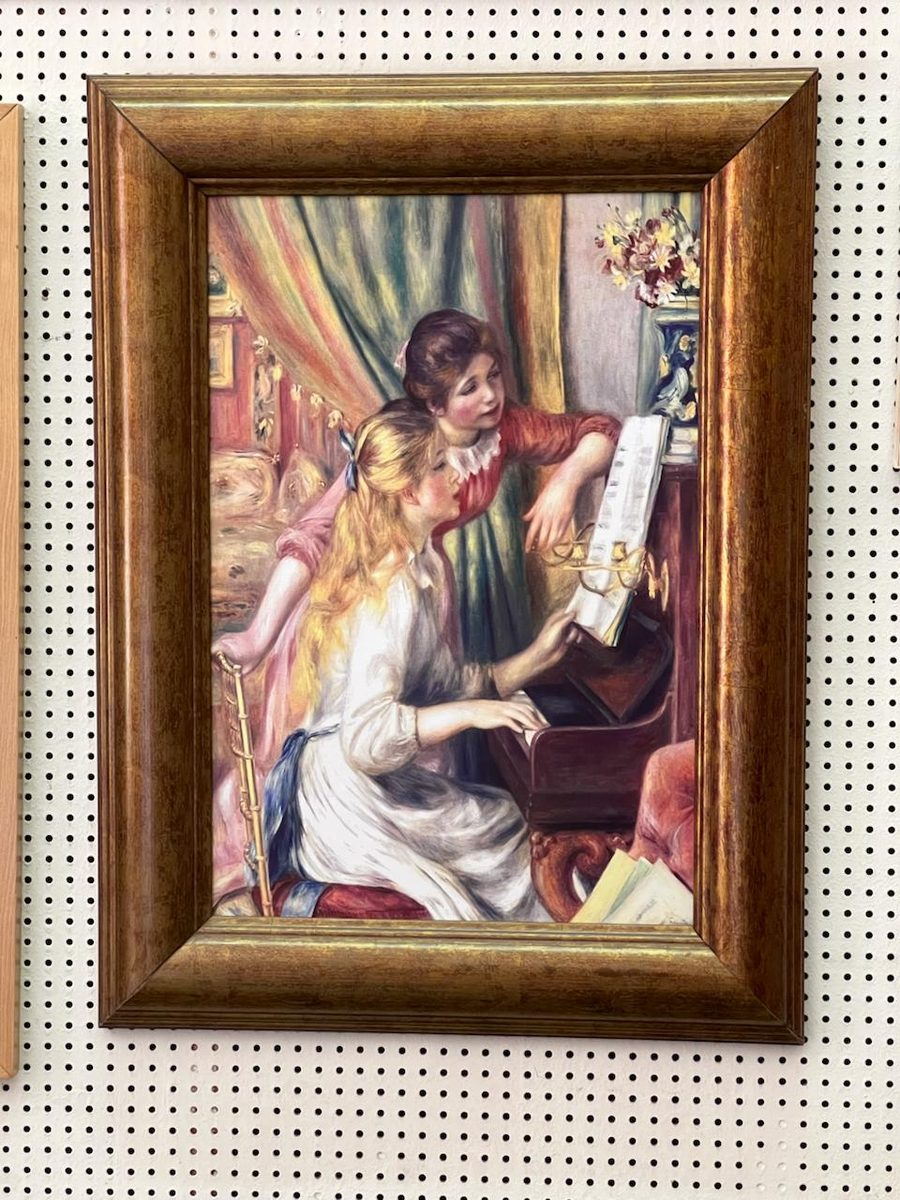 Jóvenes al Piano — Renoir