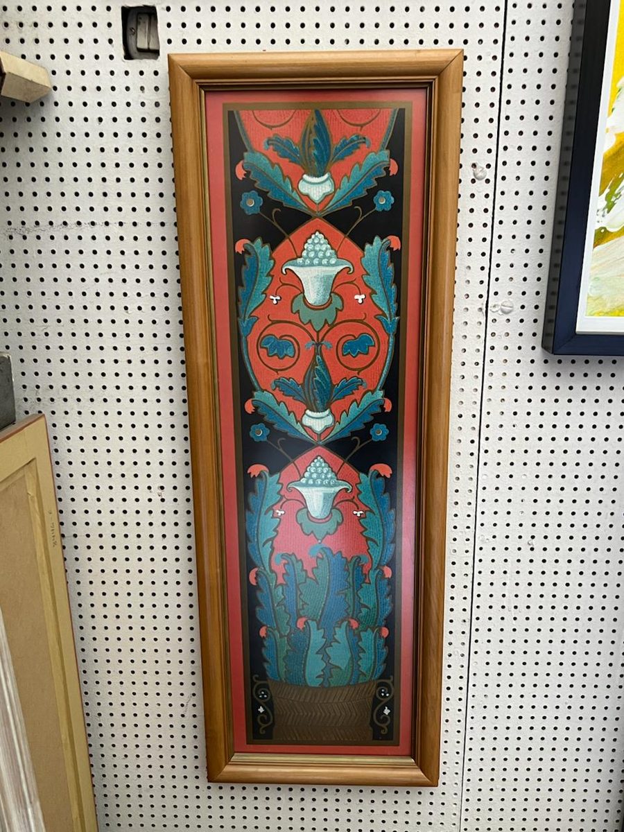 Ornamental Rojo y Azul