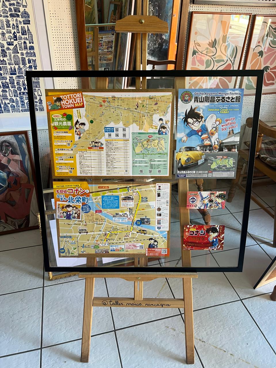 Souvenir enmarcado